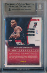 Panini 2012-2013 Totally Certified Green #70 Damian Lillard 4/5 / BGS Grade 9.5