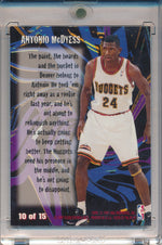 Fleer 1996-1997 Basketball Thrill Seekers #10/15 Antonio Mcdyess