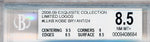 Upper Deck 2008-2009 Exquisite Collection Limited Logos #LLBK Kobe Bryant 16/24 / BGS Grade 8.5 / Auto Grade 10
