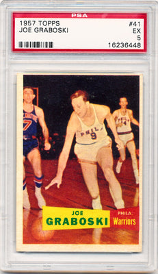 Topps Bowman  1957   #41 Joe Graboski  / PSA Grade 5 / BGS Grade None