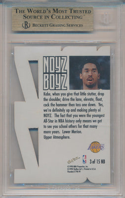 SkyBox 1998-1999 Thunder NOYZ BOYZ #3/15NB Kobe Bryant  / BGS Grade 9.5