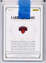 Panini 2012-2013 National Treasures  Notable Nicknames  #2 Larry Johnson 22/49