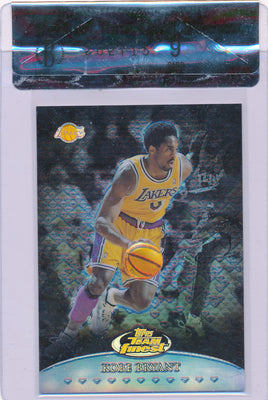 Topps 1999 Team Finest Refractor #TF18 Kobe Bryant 116/150