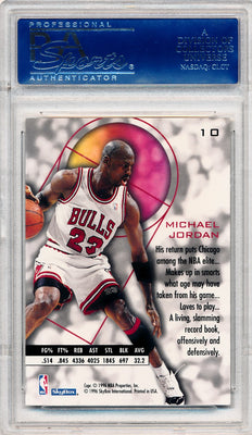 Skybox 1995-1996 E-XL  #10 Michael Jordan  / PSA Grade 9