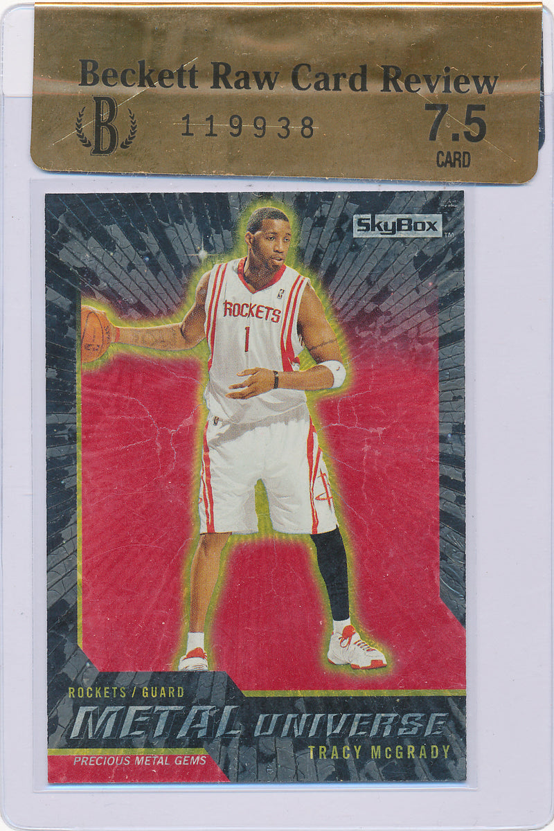 Skybox 2008-2009 Metal Universe Precious Metal Gems Red #12 Tracy Mcgrady 23/50