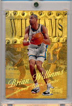 Skybox 1998-1999 Metal Universe Championship Precious Metal Gems #47 Brian Williams 45/50