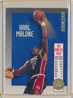 SkyBox 1992-1993 USA The Road To Gold #USA4 Karl Malone