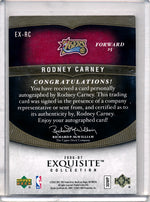 Upper Deck 2006-2007 Exquisite Collection Exquisite Enshrinements #EXRC Rodney Carney 7/25