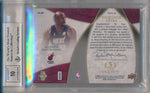 Upper Deck 2007-2008 Exquisite Collection Extra Gold Quad Patches #EQ-AM Alonzo Mourning 3/3 / BGS Grade 8.5 / Auto Grade 10