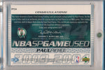 Upper Deck 2003-2004 SP Game Used Significant Numbers #PP34 Paul Pierce 4/34