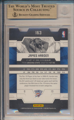 Panini  2009-2010 Donruss Elite Aspirations #163 James Harden 7/13 / BGS Grade 9.5