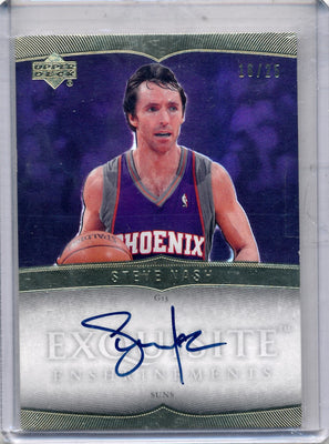 Upper Deck 2006-2007 Exquisite Collection Exquisite Enshrinements #EXSN Steve Nash 16/25