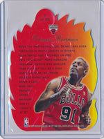 Fleer 1996-1997 Flair Showcase  Hot Shots #7/20 Dennis Rodman