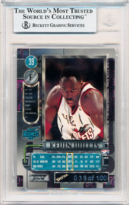 Skybox 1997-1998 Metal Universe Championship Precious Metal Gems Red #39 Kevin Willis 39/100 / BGS Grade 8.5