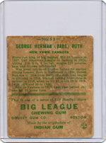 #53 George Herman Babe Ruth