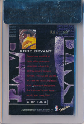 SkyBox 1998-1999 Hoops SLAM BAMS #2/10SB Kobe Bryant 83/100 / BGS Grade 8.5