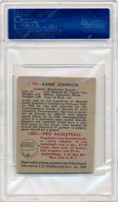 Topps Bowman 1948   #44 Arnie Johnson  / PSA Grade Authentic