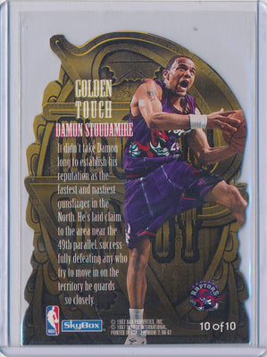 SkyBox 1996-1997 Premium Golden Touch #10/10 Damon Stoudemire