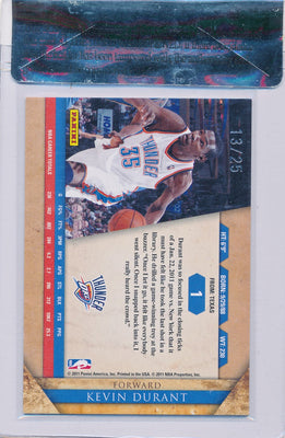 Panini 2011 Gold Standard  #1 Kevin Durant 13/25