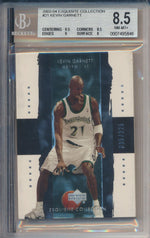 Upper Deck 2003-2004 Exquisite Collection Base #21 Kevin Garnett 95/225 / BGS Grade 8.5