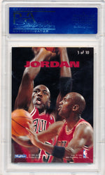 Skybox 1994-1995 Emotion N-Tense  #3 Michael Jordan 3/10 / PSA Grade 10