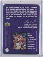 Upper Deck 1997-1998 NBA All Stars Game Jerseys #GJ18 Kevin Johnson