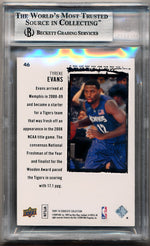 Upper Deck 2009-2010 Exquisite Collection Rookie Parallel #46 Tyreke Evans 7/12 / BGS Grade 9 / Auto Grade None