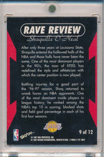 SkyBox 1997-1998 Z-Force Rave Review #9/12 Shaquille O'neal