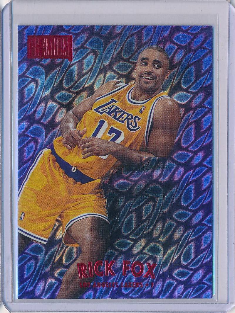 SkyBox 1997-1998 Premium Star Rubies #202 Rick Fox 41/50