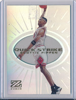 SkyBox 1997-1998 Z-Force Quick Strike #8/12QS Scottie Pippen