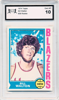 Topps Bowman  1974   #39 Bill Walton  / PSA Grade 10