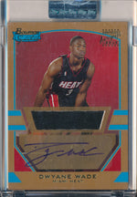 Topps 2003-2004 Bowman Signatures Autograph Issue #79 Dwyane Wade 12/99