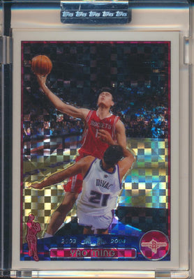 Topps  2003-2004 Chrome  X-Fractor #11 Yao Ming 181/220