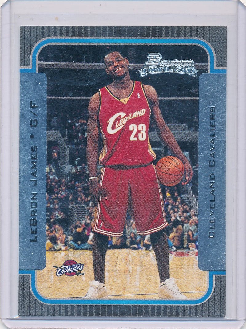 Topps 2003-2004 Bowman Rookie Card #123 Lebron James