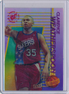 Topps 1993-1994 Stadium Club Clearcut #20 Clarence Weatherspoon