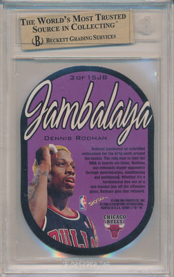 SkyBox 1997-1998 EX 2001 Jambalaya #3/15JB Dennis Rodman  / BGS Grade 9.5