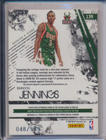 Panini 2008-2009 Rookies & Stars Jumbo Patch RPA #139 Brandon Jennings 48/379