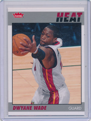 Fleer 2007-2008 Base Basketball #87R-121 Dwyane Wade