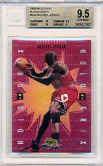 Upper Deck 1998-1999 Ionix MJ Hologrfx #MJ8 Michael Jordan  / BGS Grade 9.5