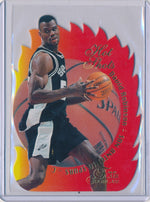 Fleer 1996-1997 Flair Showcase  Hot Shots #15/20 David Robinson