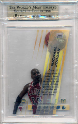 Topps 1996-1997 Bowmans Best Shots Atomic Refractors #BS6 Michael Jordan  / BGS Grade 9.5