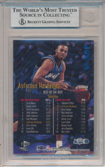 Fleer 1998-1999 Flair Showcase  Row 2 Legacy Collection #18 Anfernee Hardaway 45/99 / BGS Grade 9