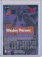 SkyBox 1997-1998 Premium Star Rubies #87SR Wesley Person 41/50