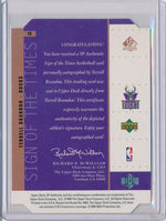 Upper Deck 1998-1999 SP Authentic Sign Of The Times #TB Terrell Brandon