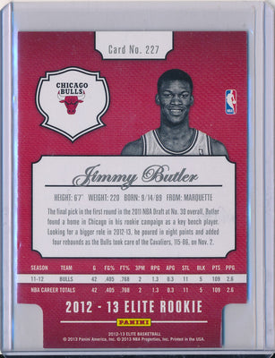 Panini 2012-2013 Elite Rookie Status #227 Jimmy Butler 10/21
