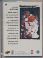 Upper Deck 2009-2010 Exquisite Collection Rookie #59 Terrence Williams 115/225