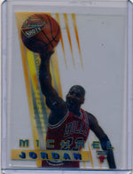 Topps 1997 Bowmans Best Shots Retractor #BS6 Michael Jordan