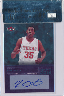 Upper Deck  2007-2008 Ultimate Collection Rookie Signature Patch #RS-KD Kevin Durant 3/25