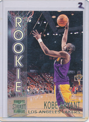 Topps 1997 Stadium Club Rookie #R9 Kobe Bryant