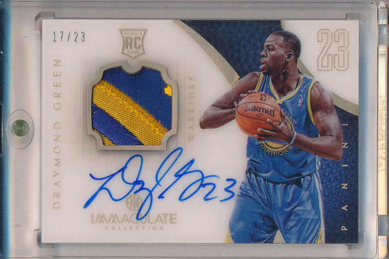 Panini 2012-2013 Immaculate Collection Rookie Card #161 Draymond Green 17/23